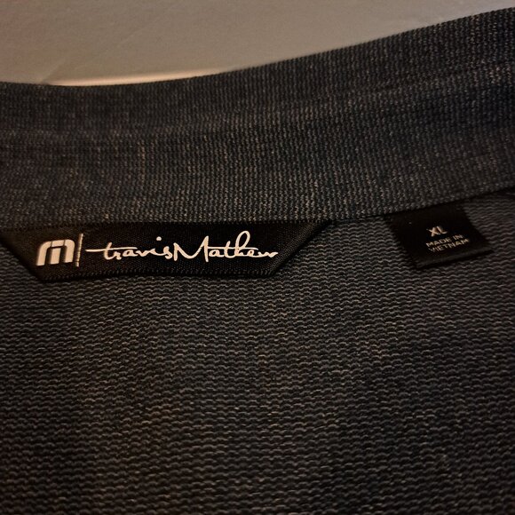 Travis Mathew Men's Extra Large Short Sleeve Three Button Golf Polo - Picture 2 of 15